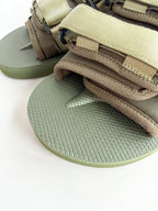 Suicoke Moto Cab Green Sandals Sliders NO BOX
