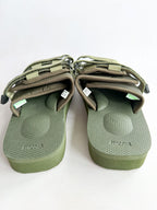 Suicoke Moto Cab Green Sandals Sliders NO BOX