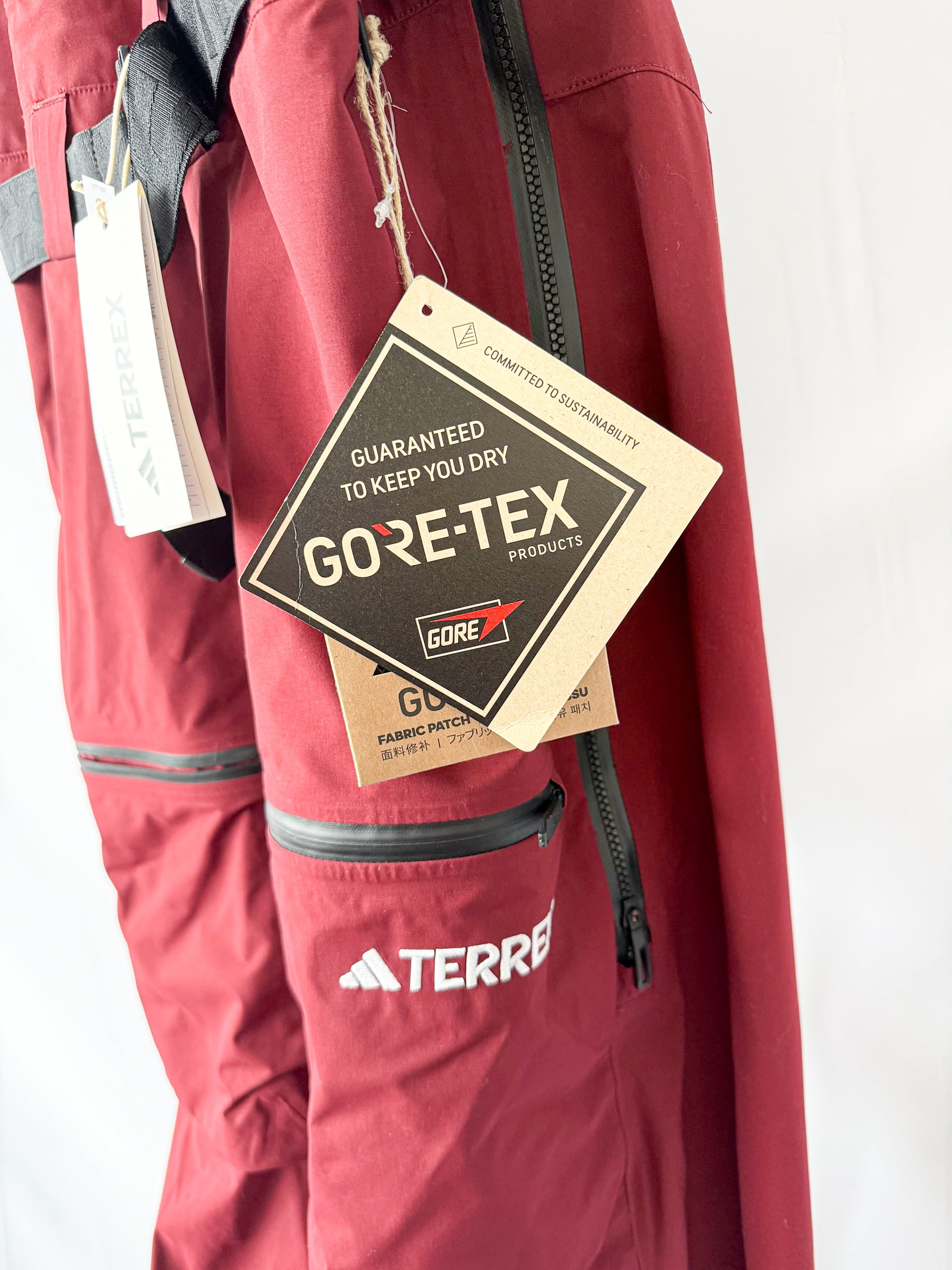 Adidas Terrex 3-Layer Gore-Tex Bib Pants