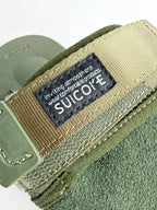 Suicoke Women's Green Zavo Shearling Slippers Sliders NO BOX