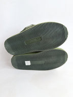Suicoke Women's Green Zavo Shearling Slippers Sliders NO BOX