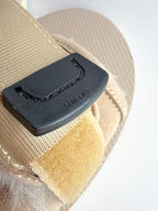 Suicoke Moto Cab Beige Shearling Sandals Sliders NO BOX