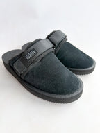 Suicoke Women's Black Zavo Shearling Slippers Sliders NO BOX