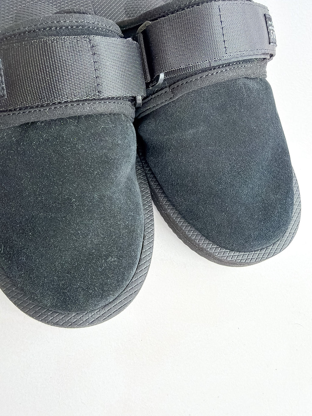 Suicoke Women's Black Zavo Shearling Slippers Sliders NO BOX