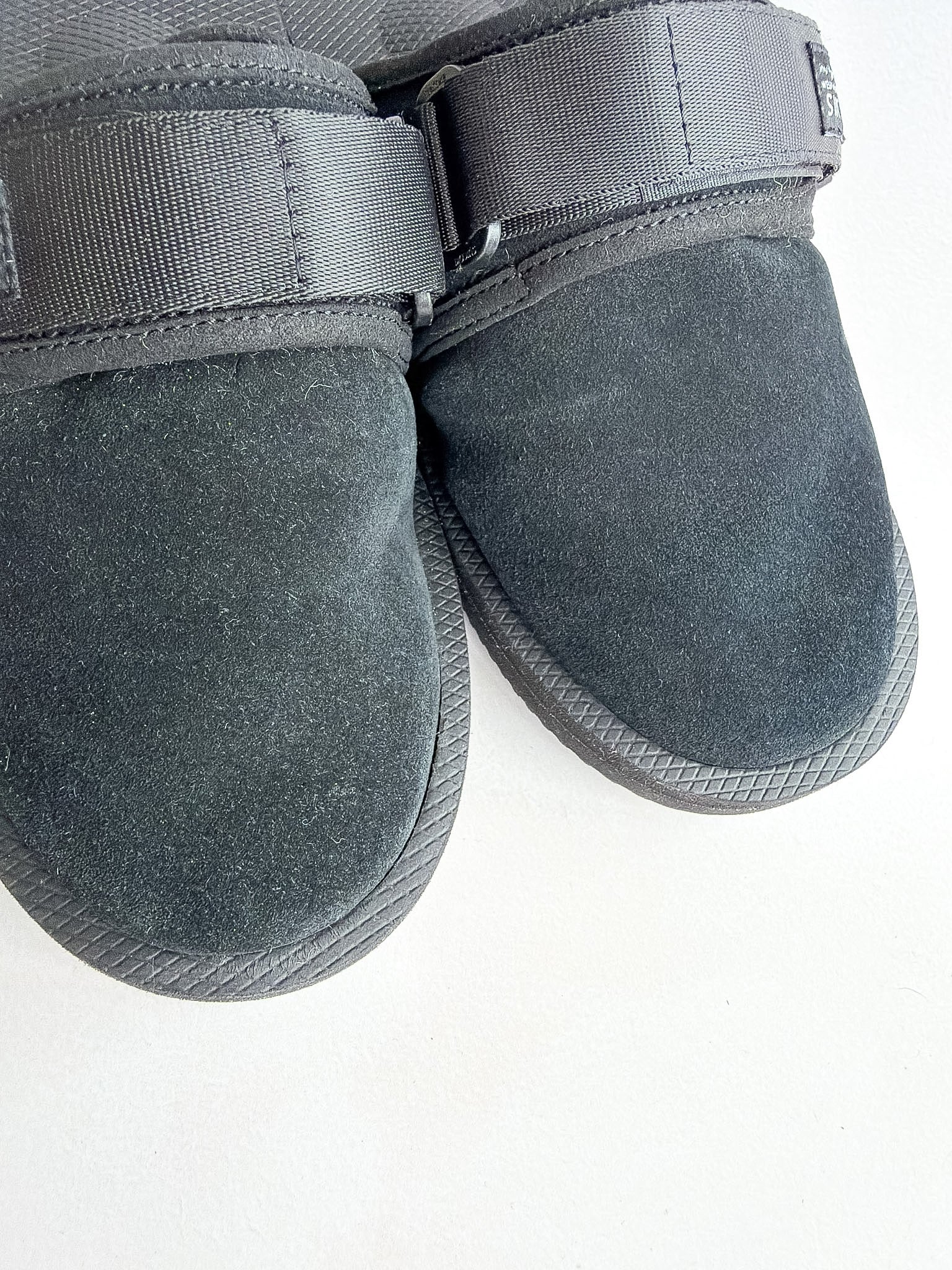 Suicoke Women's Black Zavo Shearling Slippers Sliders NO BOX