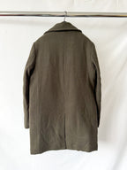 Moncrief Double Breasted Dark Green Coat