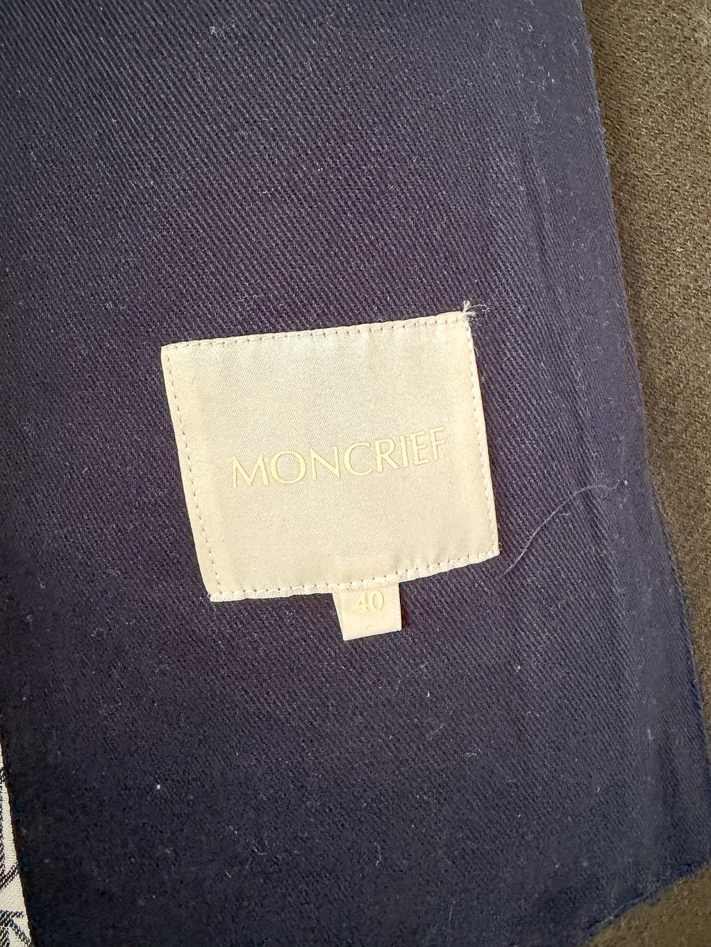 Moncrief Double Breasted Dark Green Coat