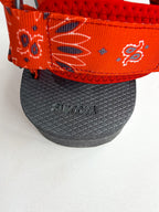 Suicoke Red Black Paisley Sandals NO BOX