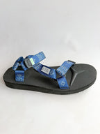 Suicoke Blue Black Paisley Sandals NO BOX