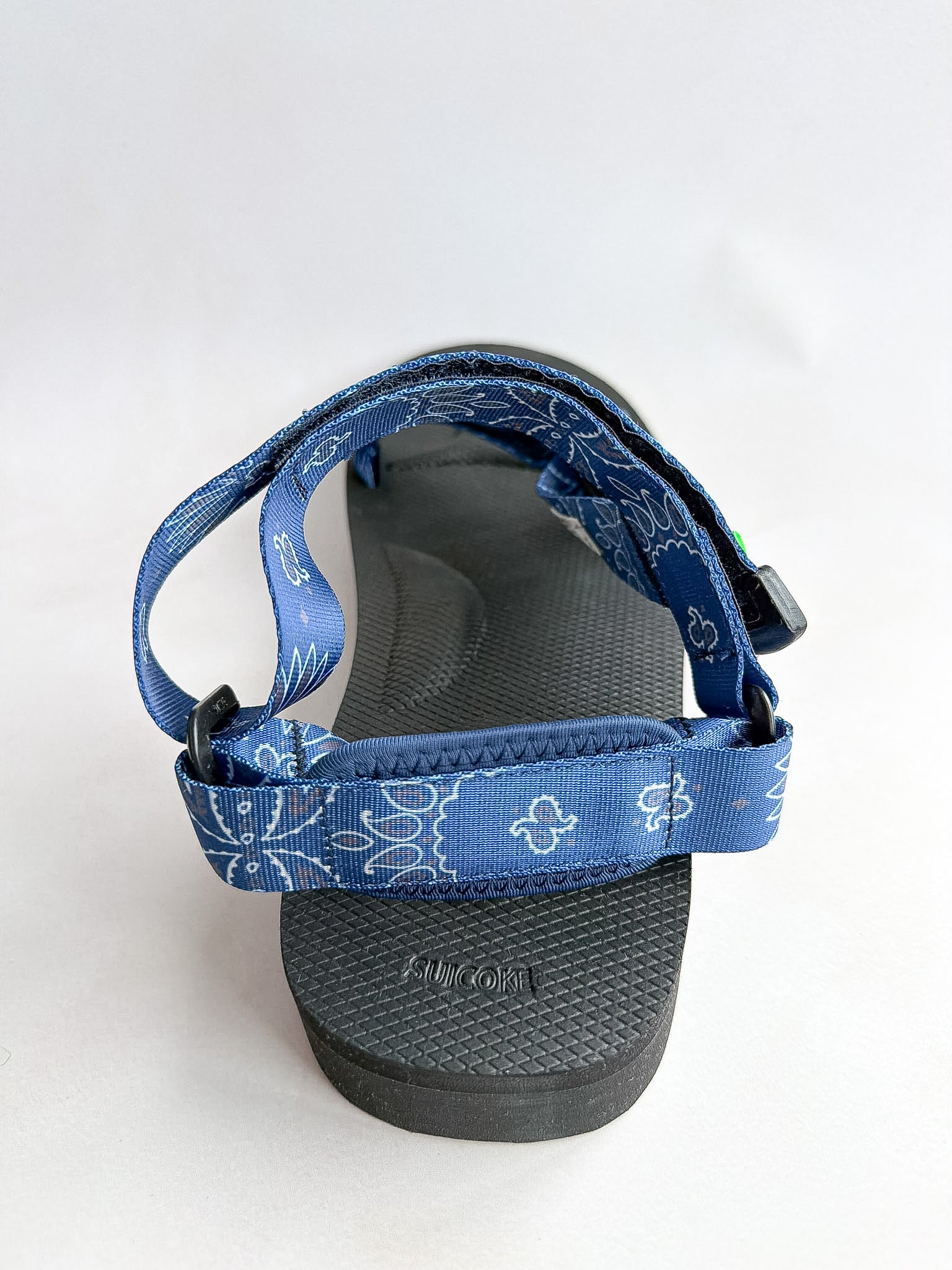 Suicoke Blue Black Paisley Sandals NO BOX