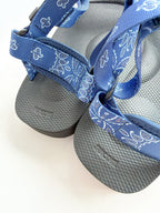 Suicoke Blue Black Paisley Sandals NO BOX