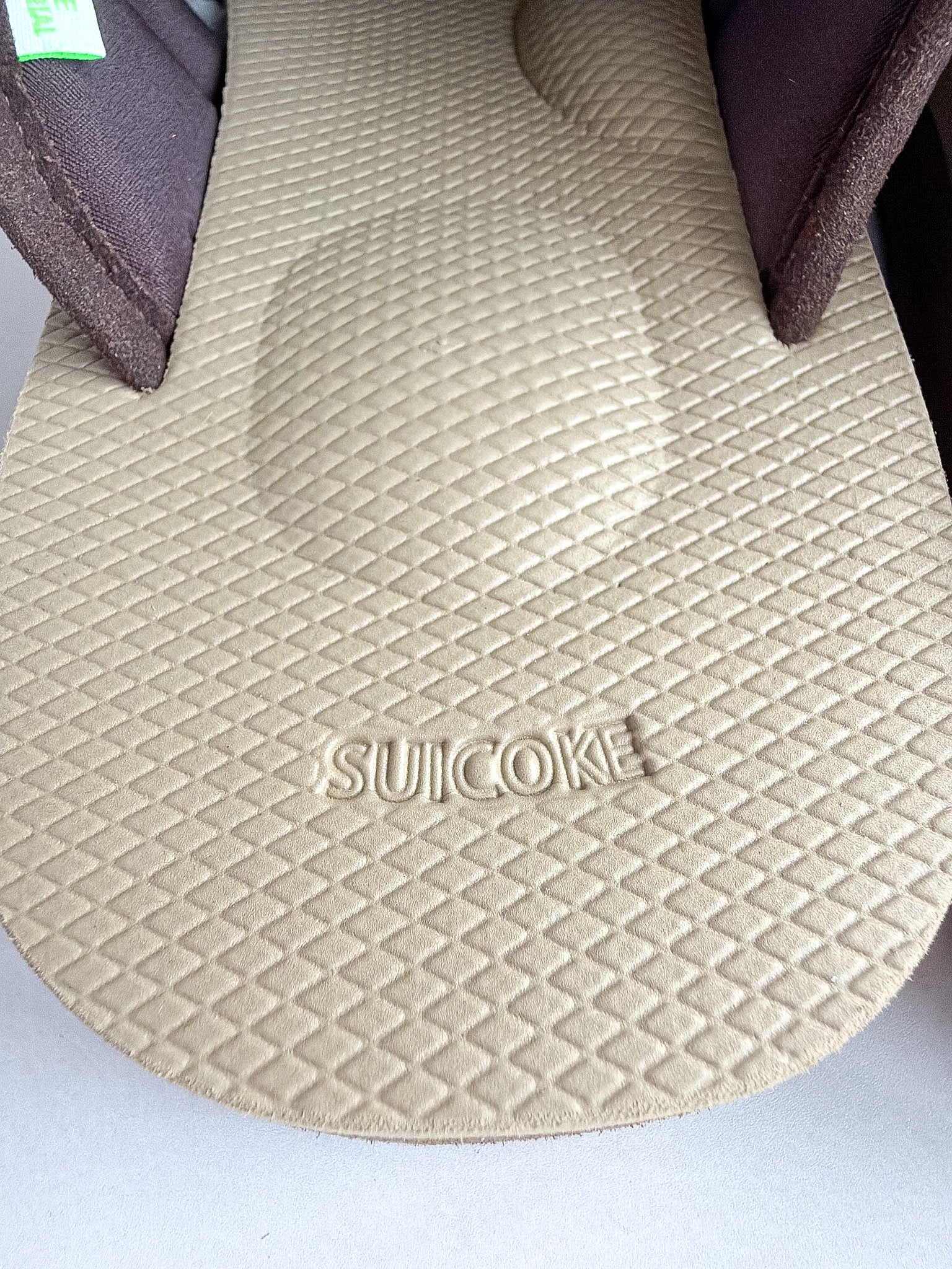 Suicoke Zavo Cab Brown Paisley Slip On Strap Mule Sandals