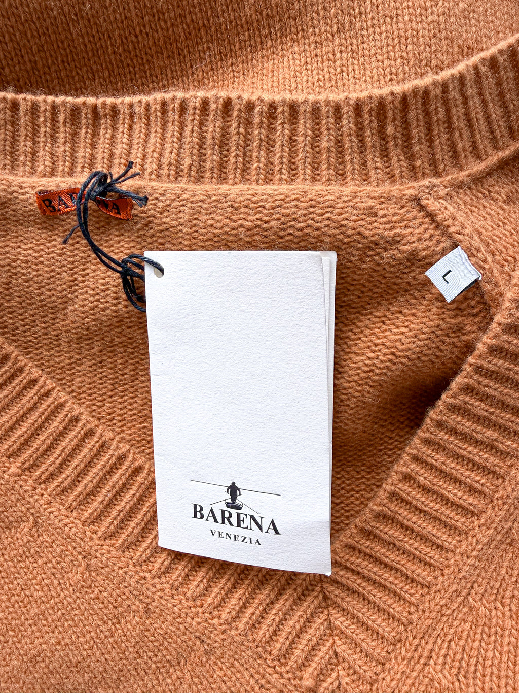 Barena Vignal Wool Knitwear Jumper in Ocra