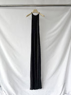Christopher Esber Metallic Black Knitted Maxi Dress