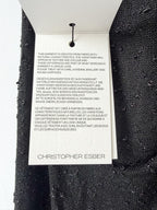 Christopher Esber Metallic Black Knitted Maxi Dress