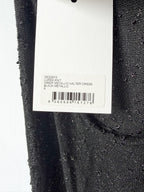 Christopher Esber Metallic Black Knitted Maxi Dress