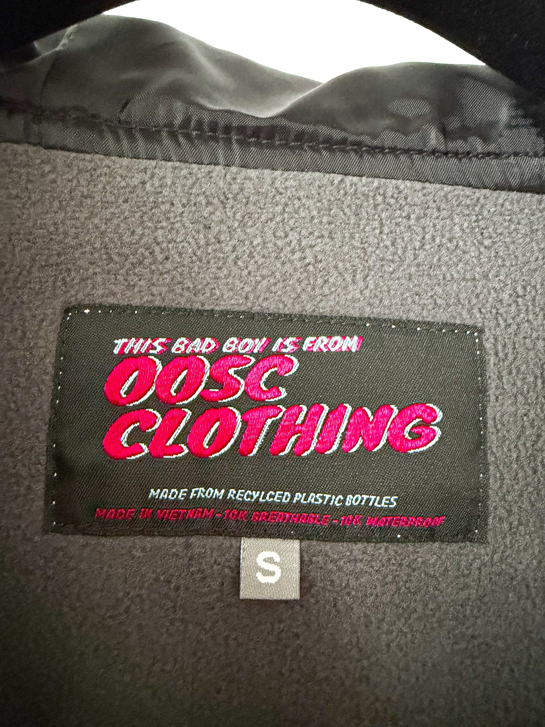 OOSC Chic Pastel Initial Print Tight-Fit Ski Suit