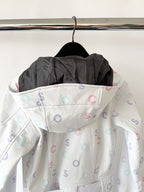 OOSC Chic Pastel Initial Print Tight-Fit Ski Suit