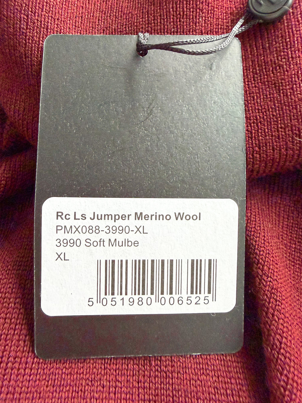 Pringle Of Scotland Merino Wool Polo Neck Jumper In Burgundy