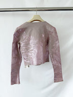 Diesel De-Top1-Fsd Crystal Embellished Logo Plaque Top