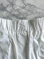 The Frankie Shop White Lui Logo Embroiderd Front Boxer Shorts