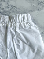The Frankie Shop White Lui Logo Embroiderd Front Boxer Shorts