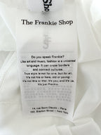 The Frankie Shop White Lui Logo Embroiderd Front Boxer Shorts