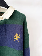Ralph Lauren Polo Striped Wool Cashmere Rugby Jumper