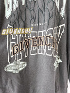 Givenchy Men's Multi Logo Crew Sweat in Charcoal