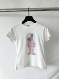Bella Freud Mystical Bunny Organic Cotton-Jersey T-Shirt