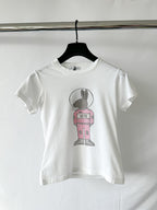 Bella Freud Mystical Bunny Organic Cotton-Jersey T-Shirt