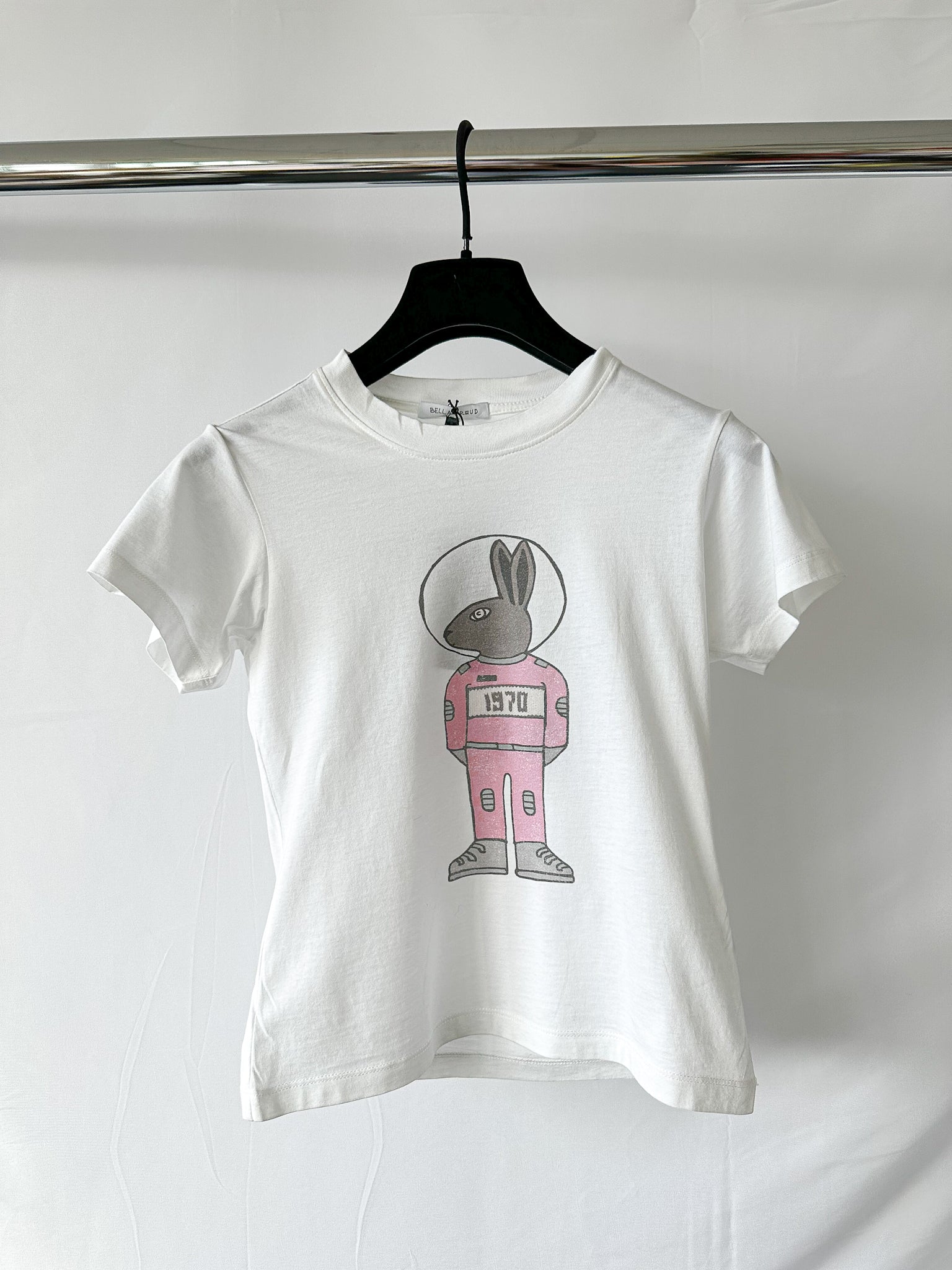 Bella Freud Mystical Bunny Organic Cotton-Jersey T-Shirt