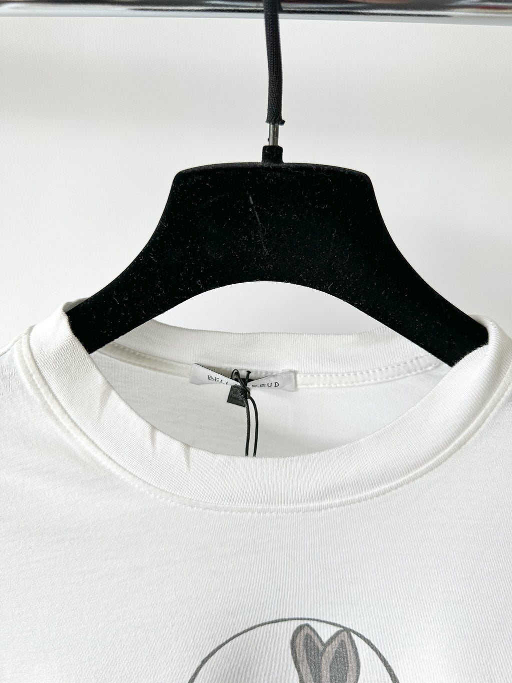 Bella Freud Mystical Bunny Organic Cotton-Jersey T-Shirt