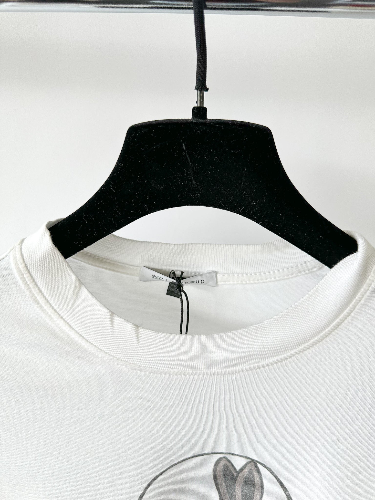 Bella Freud Mystical Bunny Organic Cotton-Jersey T-Shirt