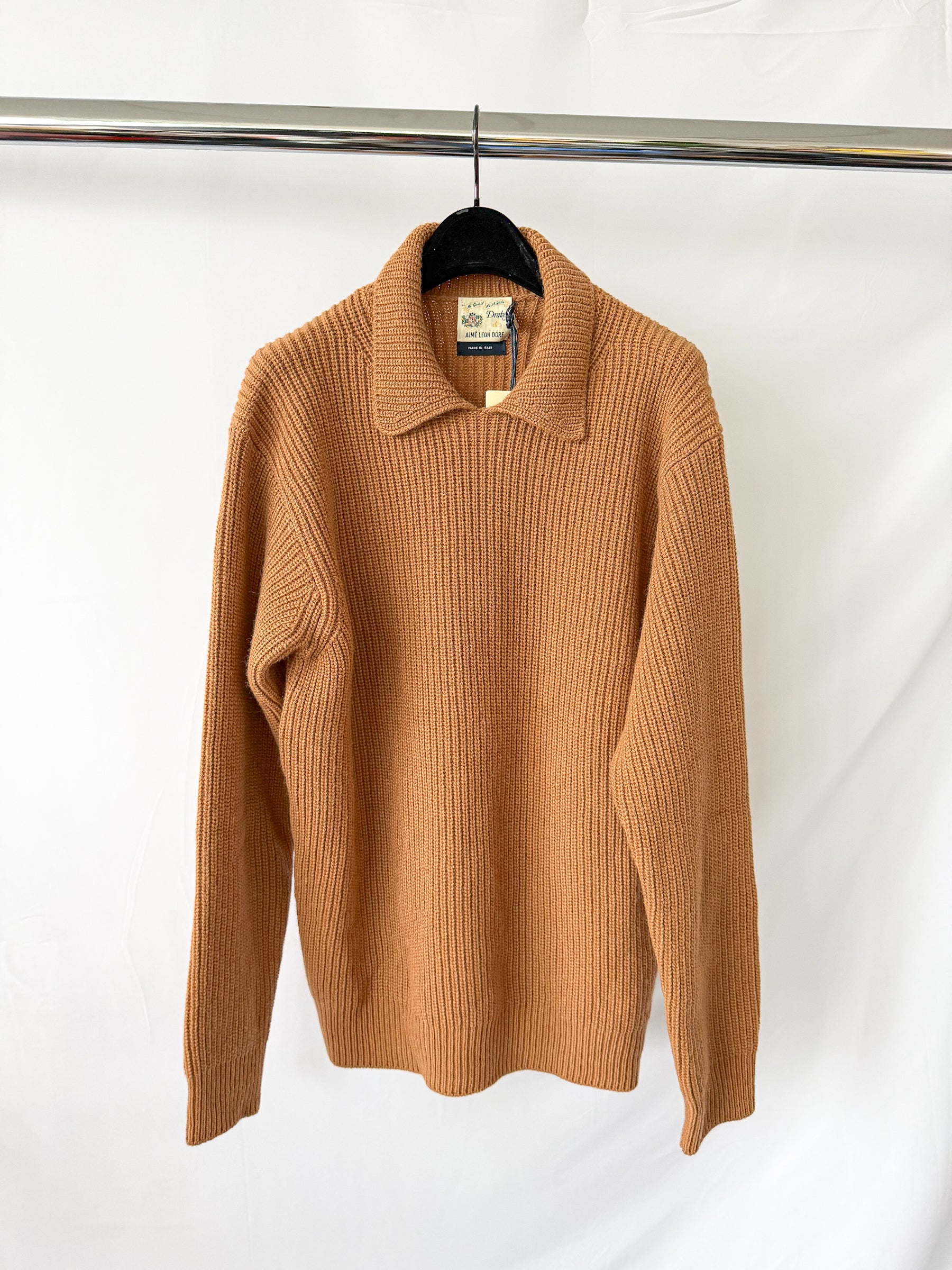 Drake's X Aimé Leon Dore Knitted Sweater Jumper