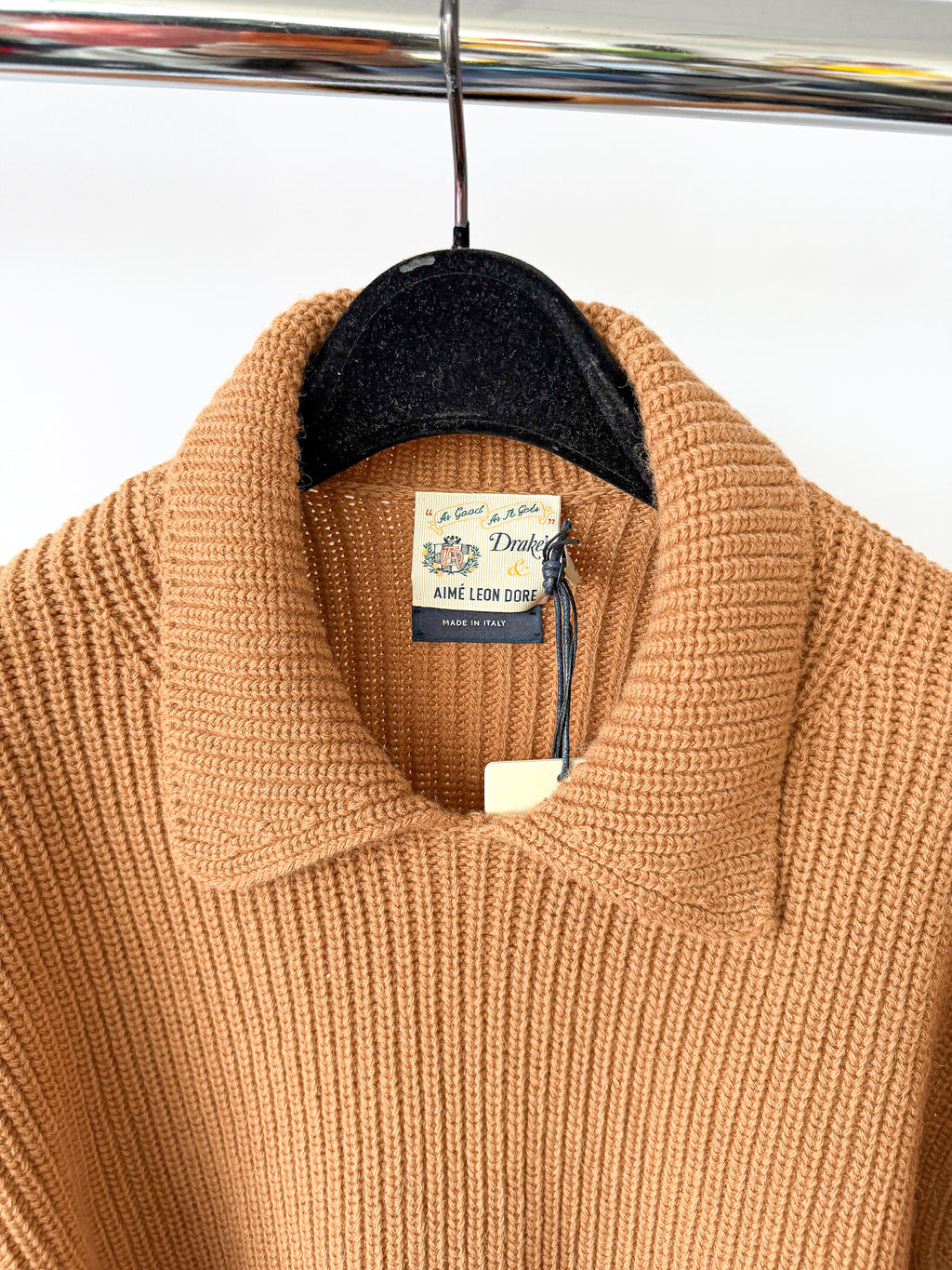 Drake's X Aimé Leon Dore Knitted Sweater Jumper