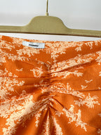 Miaou x Paloma Elsesser Preston Clementine Toile Print Midi Skirt