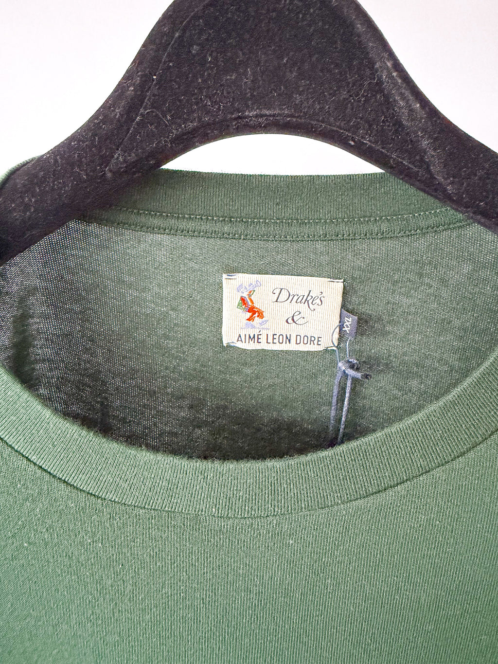 Drake's Aime Leon Dore Green Print T-Shirt