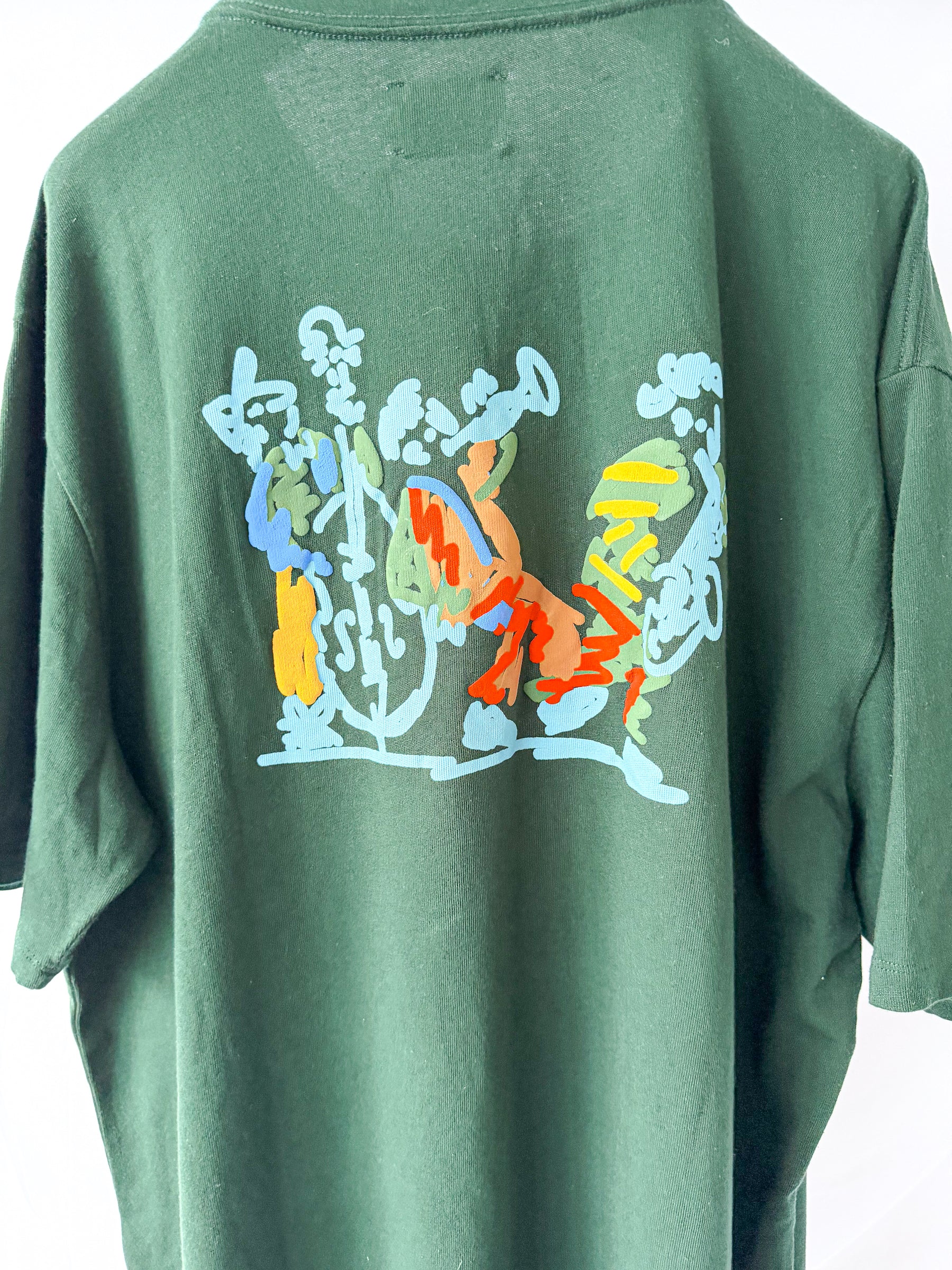 Drake's Aime Leon Dore Green Print T-Shirt