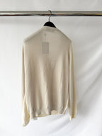 Pringle Of Scotland White Cashmere Cardigan