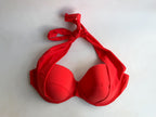Pain De Sucre Rouge Halterneck Bra Cup Bikini Top in Lisia