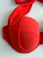 Pain De Sucre Rouge Halterneck Bra Cup Bikini Top in Lisia