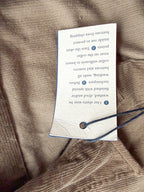 Begg x Co 100% Cashmere Joy Slough Brown Cardigan