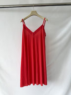 Pain De Sucre Blush Pink Flared Beach Slip Nina Dress