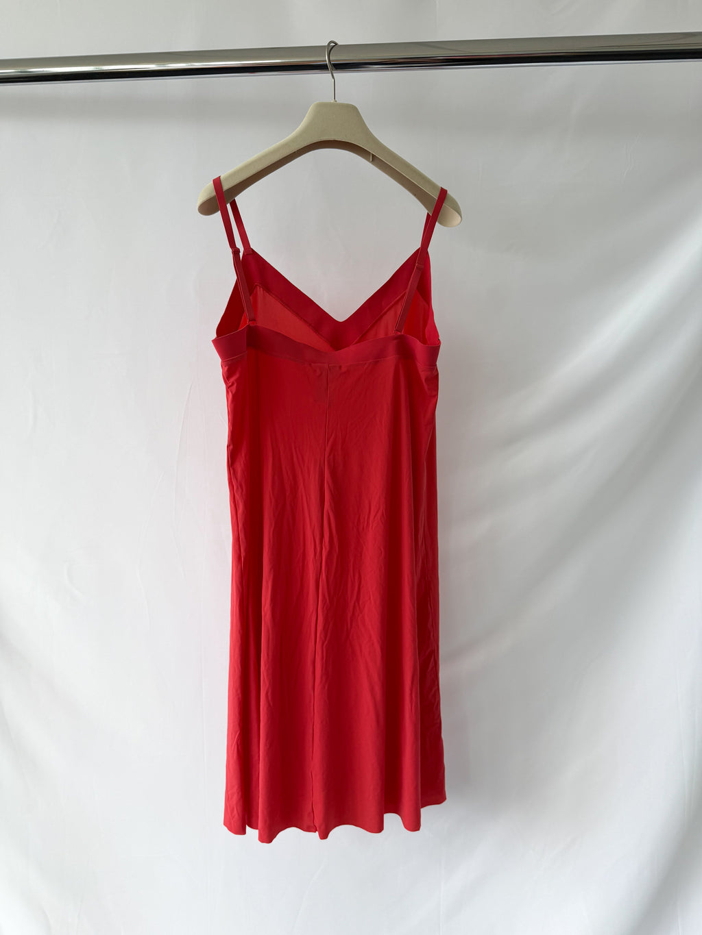Pain De Sucre Blush Pink Flared Beach Slip Nina Dress
