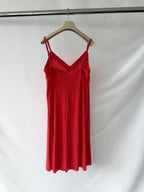 Pain De Sucre Blush Pink Flared Beach Slip Nina Dress