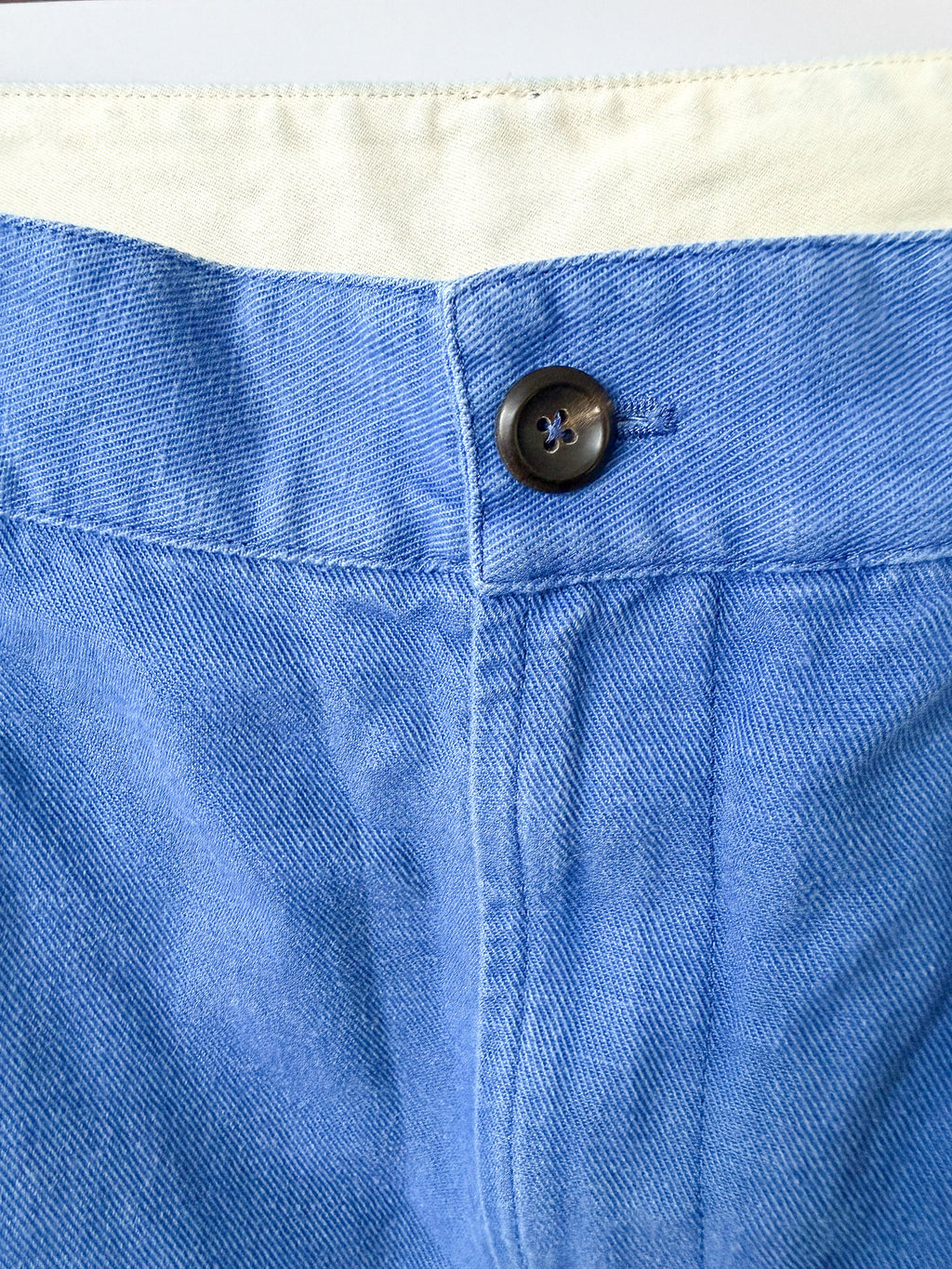 Drake's Blue Canvas Games Trousers