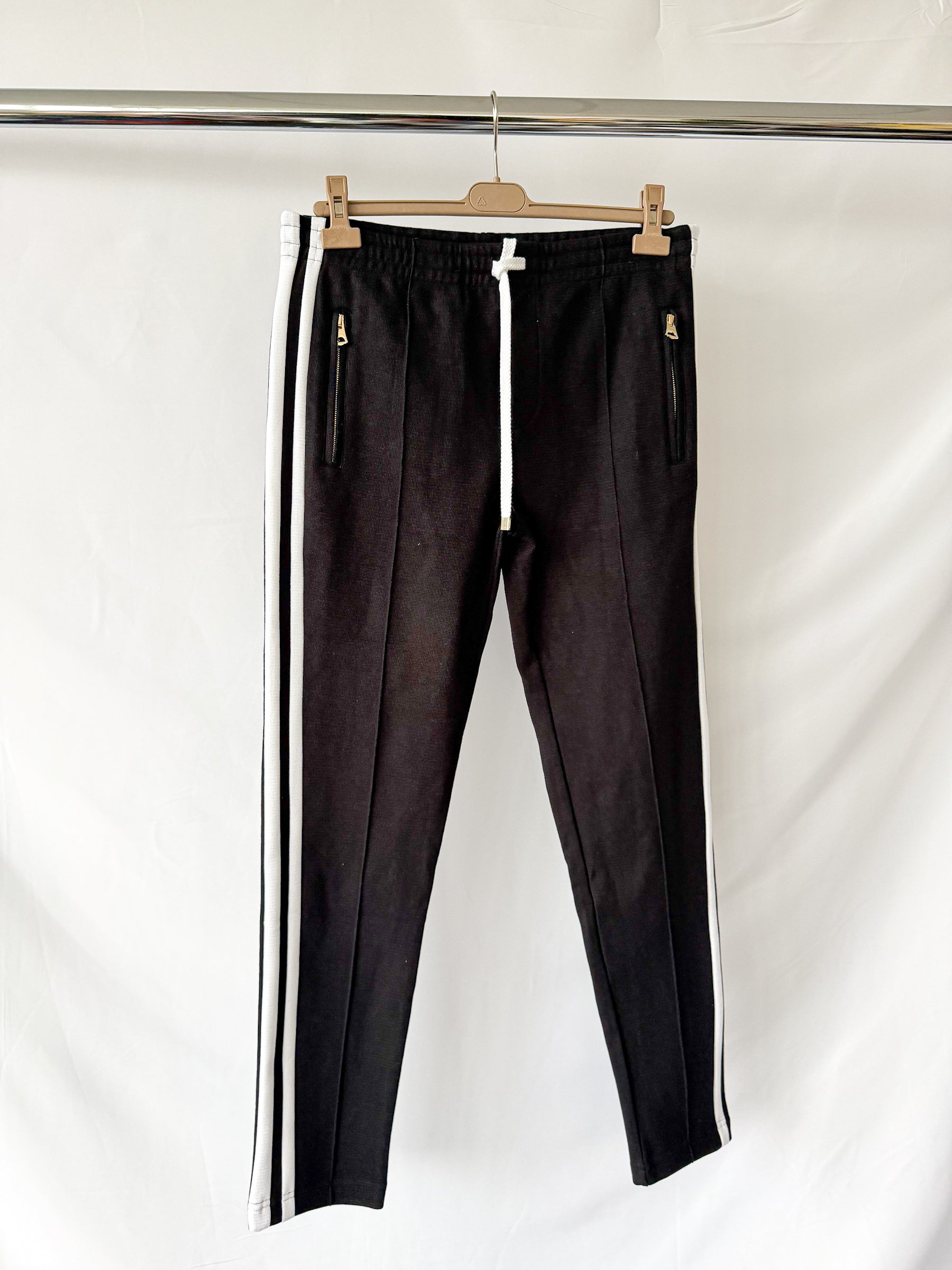 Dolce & Gabbana Black White Casual Tracksuit Trackpant