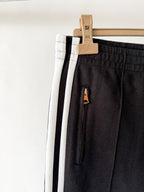 Dolce & Gabbana Black White Casual Tracksuit Trackpant