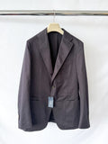 Drake's Navy Blue Cotton Drill Blazer
